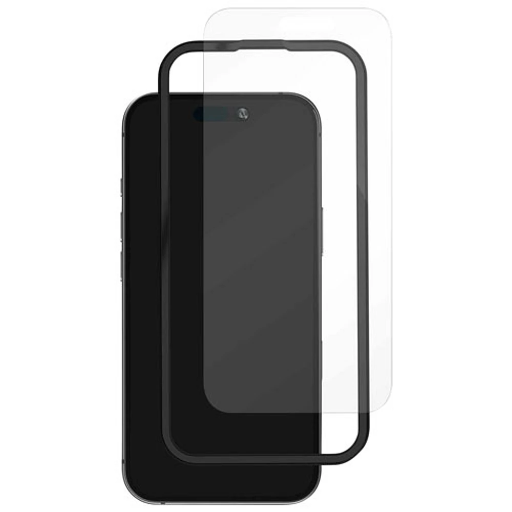 Protecteur d'écran en verre trempé de Blu Element avec trousse d'installation pour iPhone 16 Pro Max