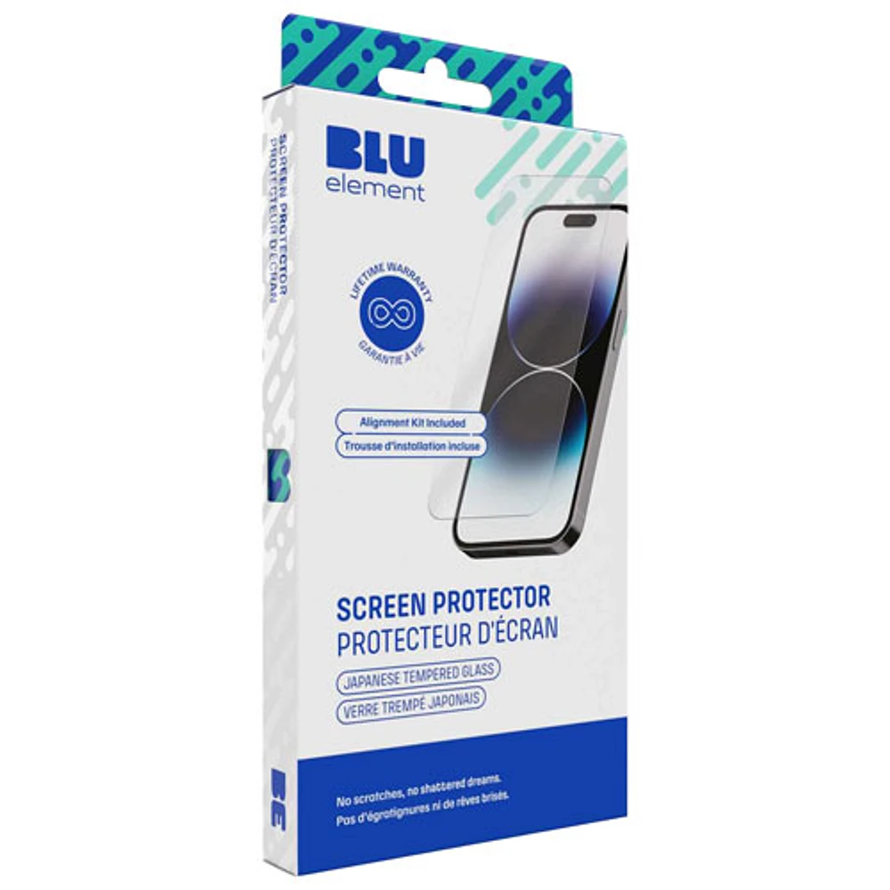 Blu Element Tempered Glass Screen Protector with Installation Kit for iPhone 16 Plus