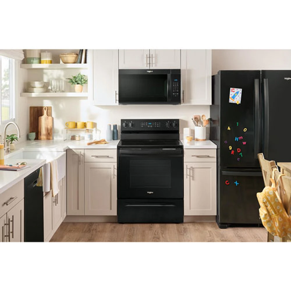 Whirlpool Over-The-Range Microwave - 1.7 Cu. Ft. - Black