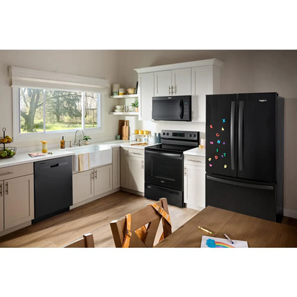 Whirlpool Over-The-Range Microwave - 1.7 Cu. Ft. - Black