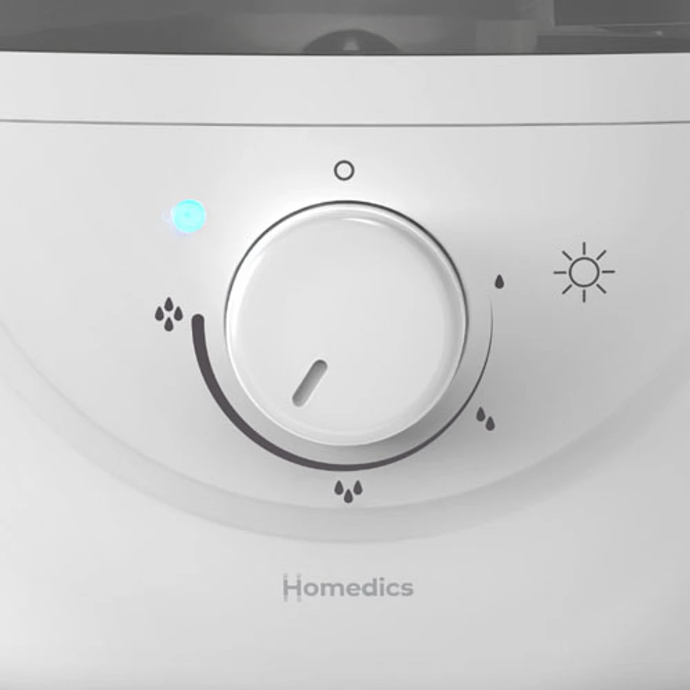 Humidificateur à ultrasons et à vapeur froide de HoMedics