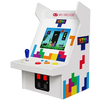 Miniborne d'arcade rétro portative Tetris Micro Player Pro d'UNI de 6,7 po