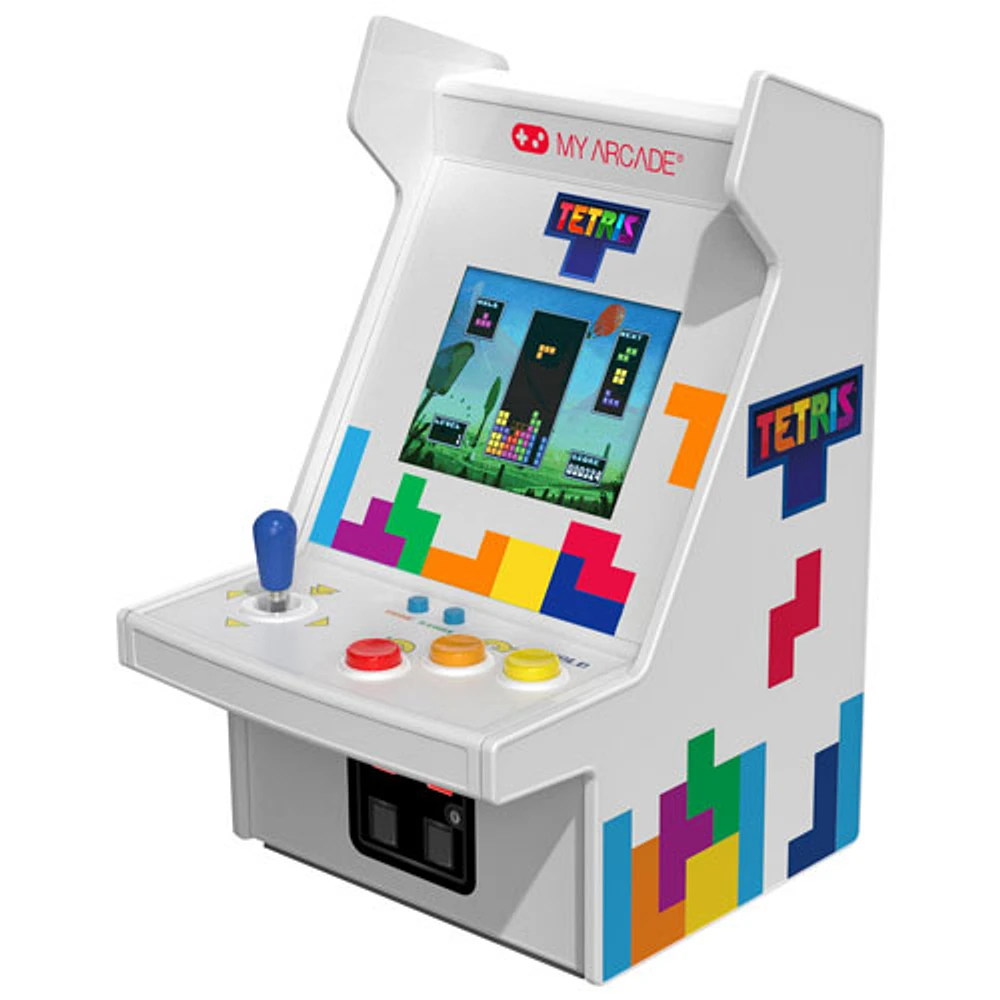 Miniborne d'arcade rétro portative Tetris Micro Player Pro d'UNI de 6,7 po