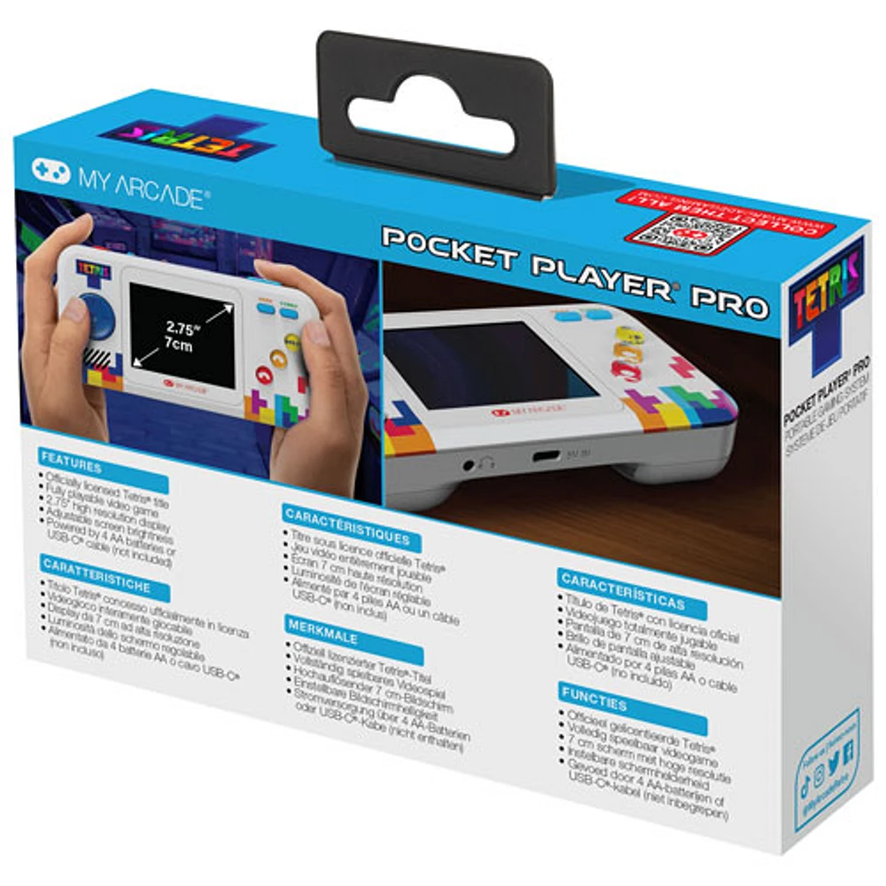 UNI Pocket Player Pro Tetris Portable Gaming System