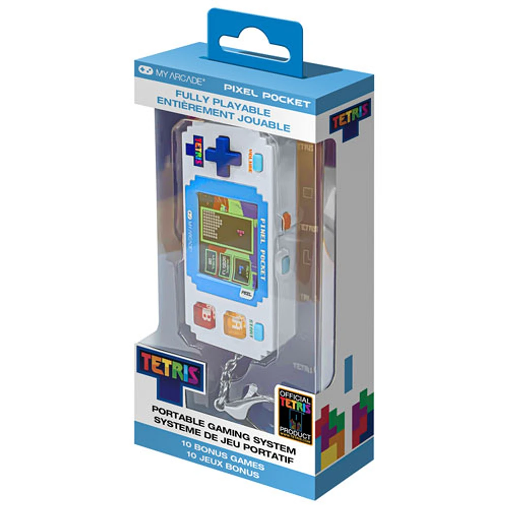 UNI Tetris Pixel Pocket Portable Gaming System