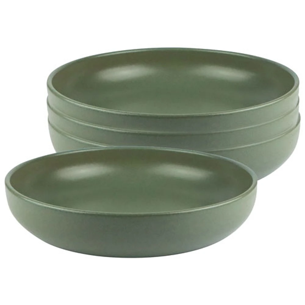 Mesa Ceramics Uno 4-Piece Stoneware Pasta Bowl - Oilve