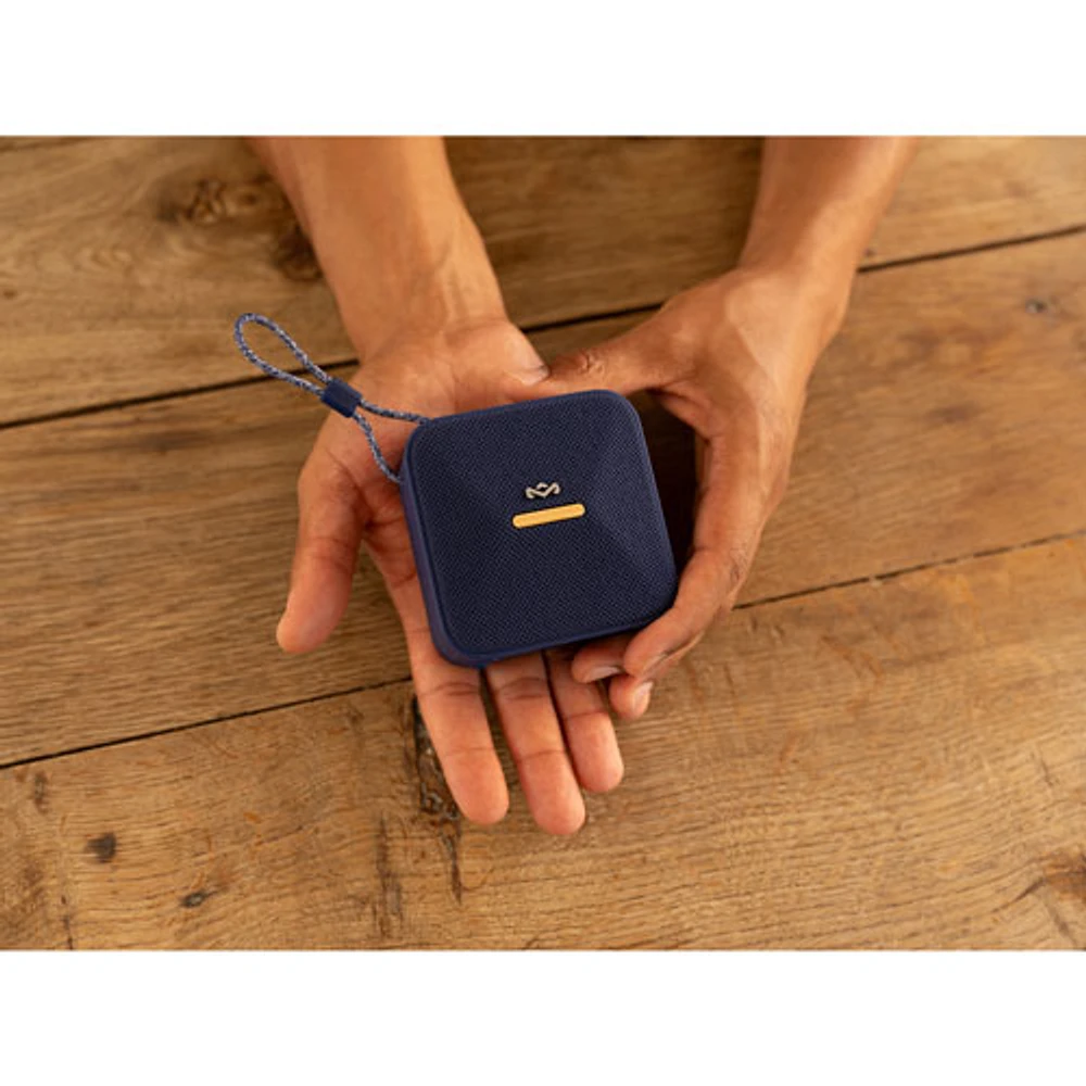 Haut-parleur sans fil Bluetooth étanche Rise Up de House of Marley - Bleu