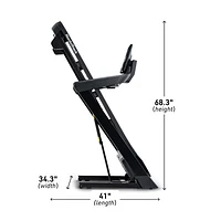 NordicTrack T Series 10 Treadmill with 10" Tilting Touchscreen Display