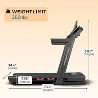 Tapis roulant Pro 9000 de ProForm avec écran tactile de 16 po