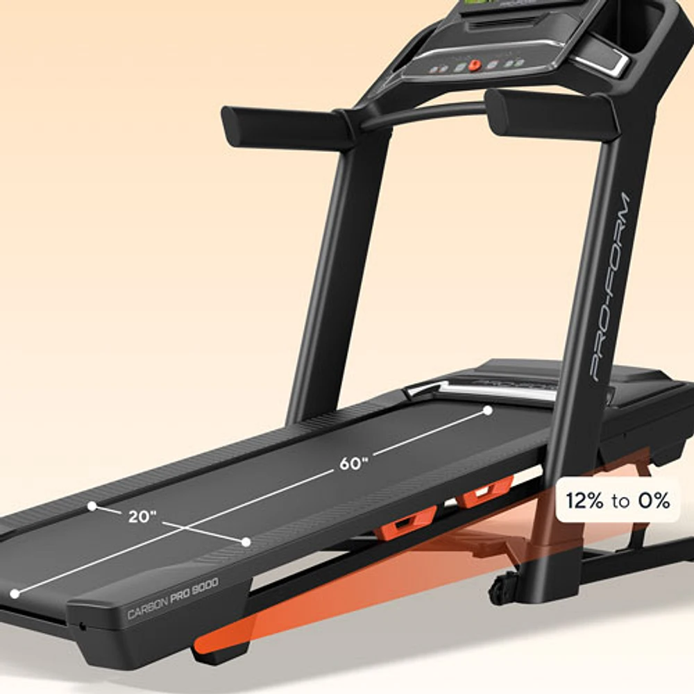 Tapis roulant Pro 9000 de ProForm avec écran tactile de 16 po