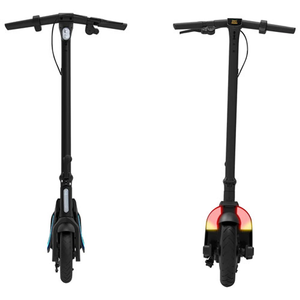 SWFT EX1 Electric Scooter with Safety Lights (250W Motor/ 20km Range/ 25km/h Top Speed) - Black - Only at Best Buy