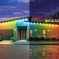 Nanoleaf Essentials Matterr 15m (49ft) Permanent Outdoor LED Lights - Smarter Kit - Multicolour