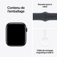 Apple Watch SE (GPS + Cellular) 44mm Midnight Aluminum Case with Midnight Sport Band