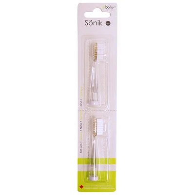 bbluv Replacement Heads for Sönik Kids Toothbrush - Stage 3 (36m+) - 2 - Pack