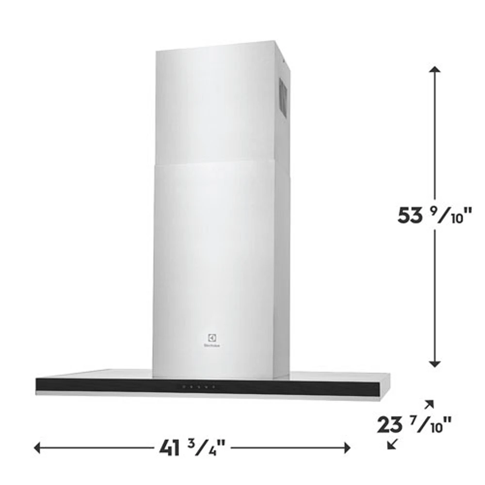 Electrolux 42" Island Mount Range Hood (ECVI4262AS) - Stainless Steel