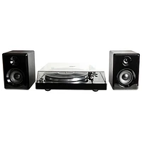 Memorex MX-TT120 Belt Drive Bluetooth Turntable & Stereo Shelf Speakers - Pair - Only at Best Buy