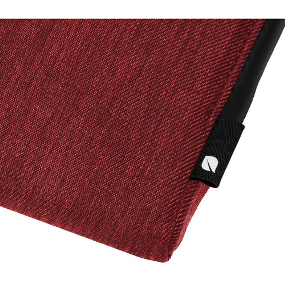 Incase Facet Recycle Twill 16" MacBook Sleeve - Red