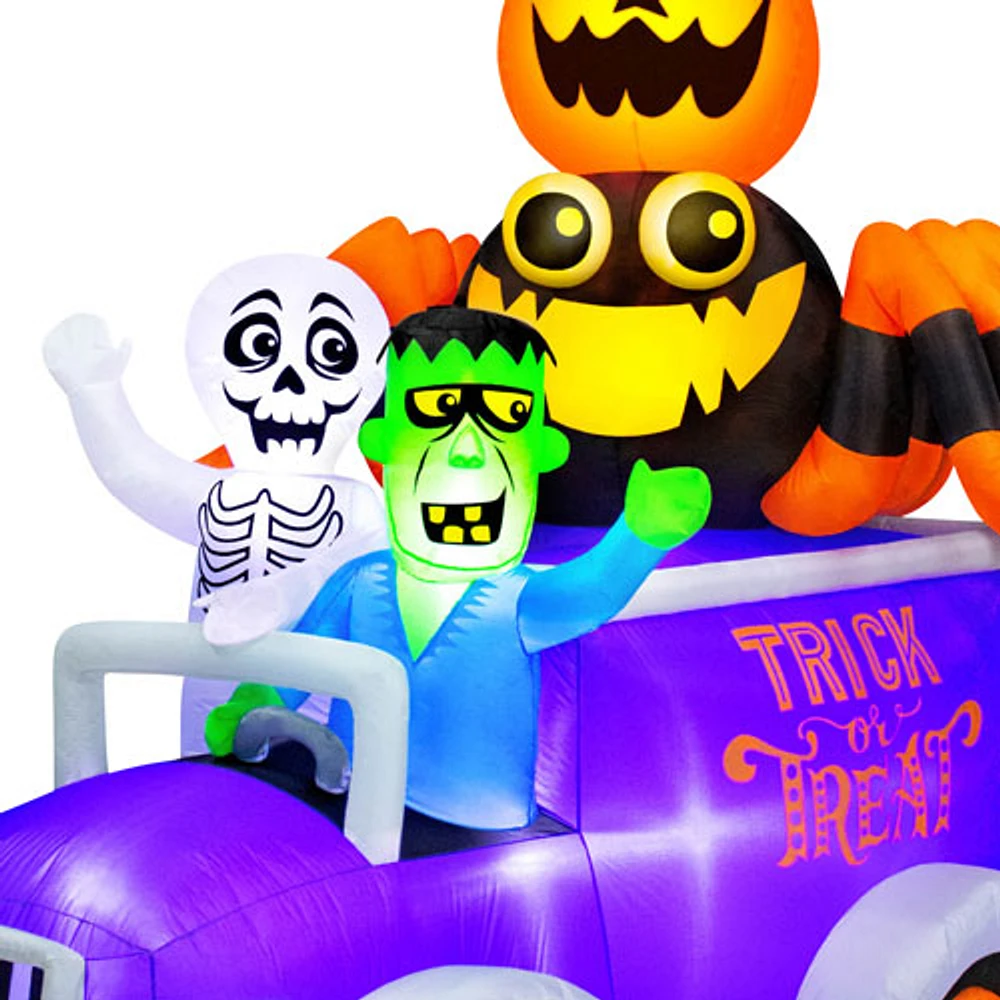 Occasions - Décoration pour l'Halloween de 3,2 m (10,5 pi) : Camion gonflable