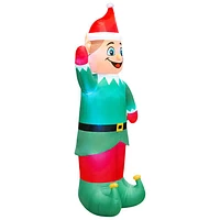 Occasions Christmas 6.1m (20ft.) Inflatable Colossal Wav ing Elf