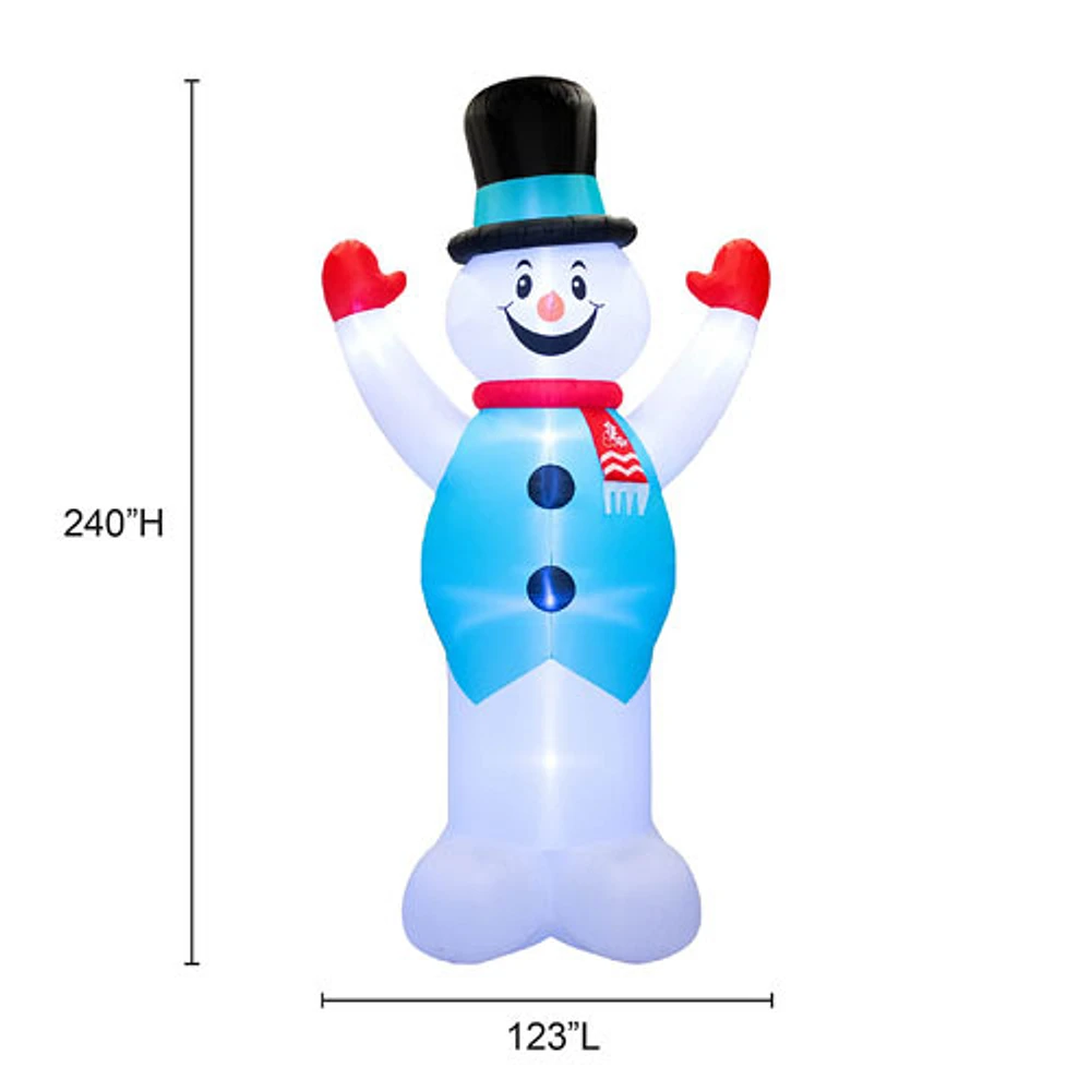 Occasions Christmas 6.1m (20ft.) Inflatable Colossal Snowman