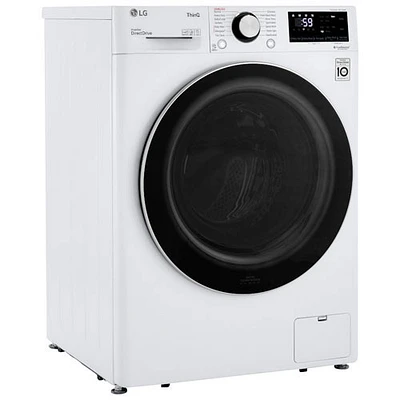 Open Box - LG 2.6 Cu. Ft. High Efficiency Front Load Steam Washer (WM1455HWA) - White - Scratch & Dent