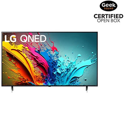 Open Box - LG 65" 4K UHD HDR QNED webOS Smart TV (65QNED85TUA) - 2024