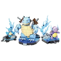 Mattel MEGA Pokémon: Squirtle Evolution Set - 379 Pieces