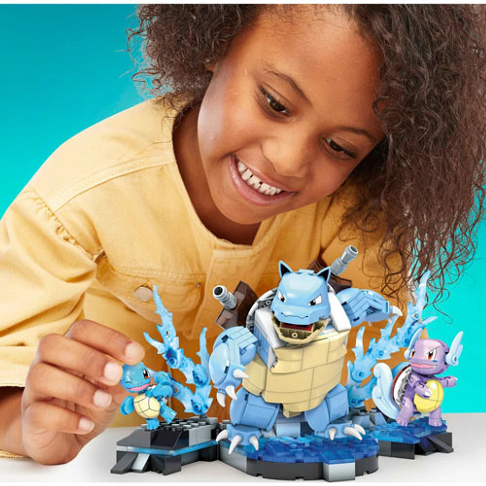 Mattel MEGA Pokémon: Squirtle Evolution Set - 379 Pieces