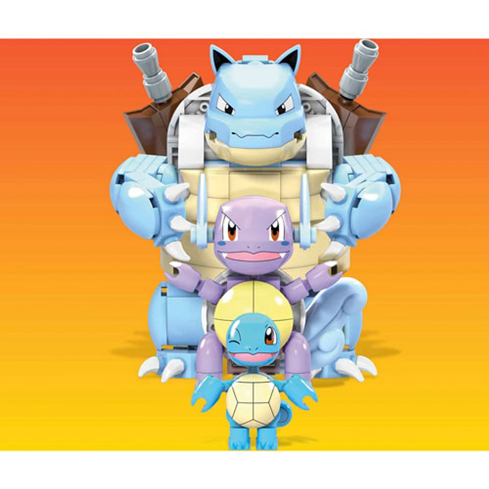 Mattel MEGA Pokémon: Squirtle Evolution Set - 379 Pieces