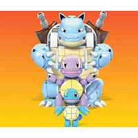 Coffret de collection MEGA Pokémon de Mattel : Ensemble évolutions de Carapuce - 379 pièces