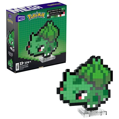 Mattel MEGA Pokémon: Pixel Art Bulbasaur - 374 Pieces