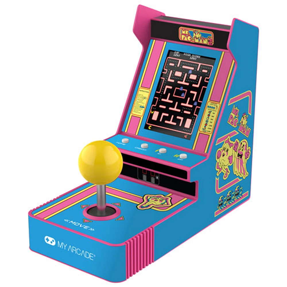 dreamGEAR MS Pac-Man Portable Retro Arcade Machine