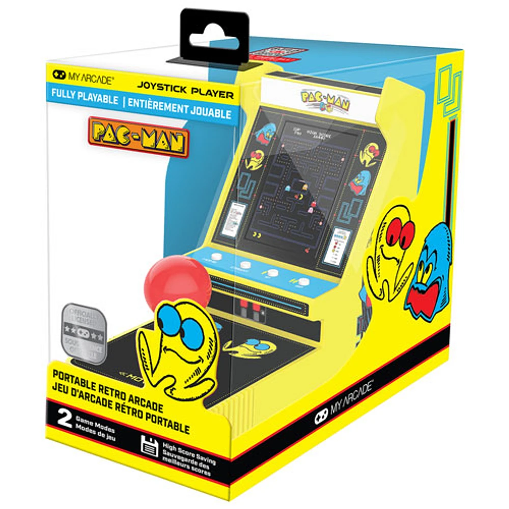 Borne d'arcade rétro portative Joystick Player Pac-Man de dreamGEAR