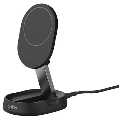 Belkin BoostCharge Pro 15W Qi2 Wireless Charging Stand - Black