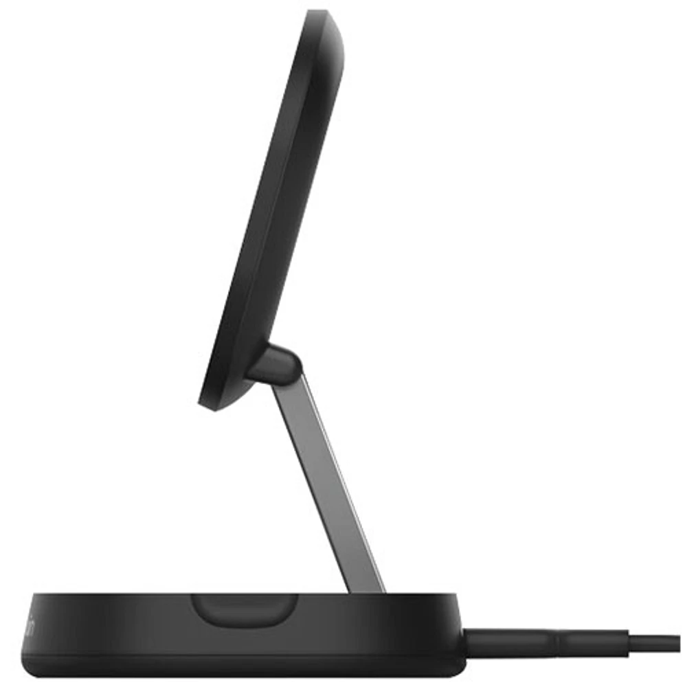 Belkin BoostCharge Pro 15W Qi2 Wireless Charging Stand - Black