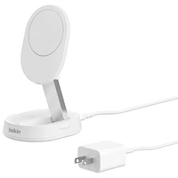 Belkin BoostCharge Pro 15W Qi2 Wireless Charging Stand - White