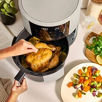 Friteuse à air chaud numérique Pro SmartCrisp de Bella avec céramique EverGood - 7,6 l (8 pte) - Lait d'avoine - Exclusivité de Best Buy