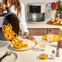 Friteuse à air chaud numérique Pro SmartCrisp de Bella avec céramique EverGood - 7,6 l (8 pte) - Lait d'avoine - Exclusivité de Best Buy
