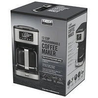 Bella Pro Programmable Drip Coffee Maker -12-Cups - Stainless Steel - Only at Best Buy