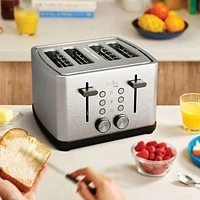 Grille-pain Pro de Bella - tranches - Acier inoxydable