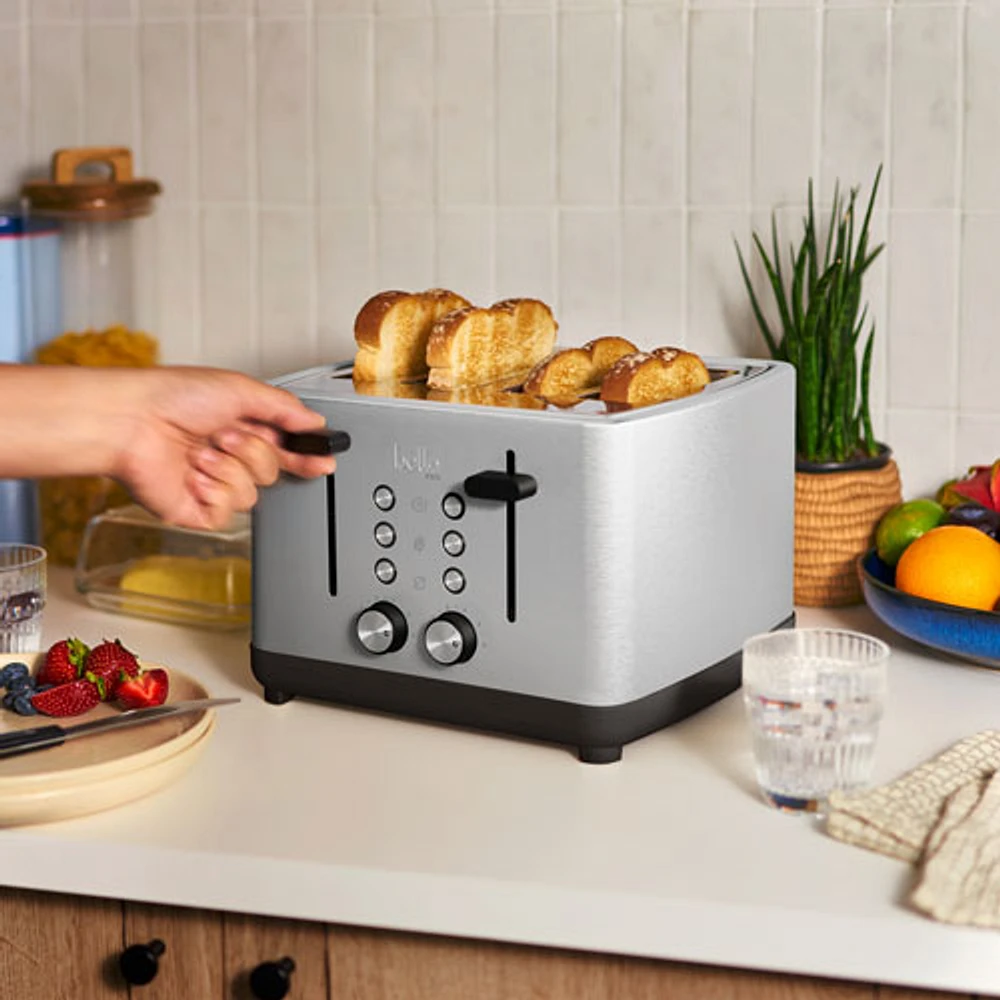 Grille-pain Pro de Bella - tranches - Acier inoxydable
