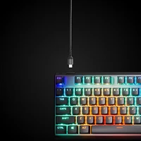 Clavier de jeu ergonomique mécanique rétroéclairé Apex Pro Gen 3 avec commutateurs Ominpoint 3.0 de SteelSeries