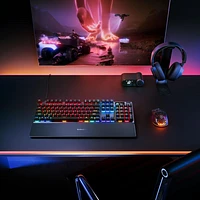 Clavier de jeu ergonomique mécanique rétroéclairé Apex Pro Gen 3 avec commutateurs Ominpoint 3.0 de SteelSeries