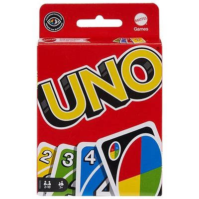 Jeu de cartes UNO de Mattel