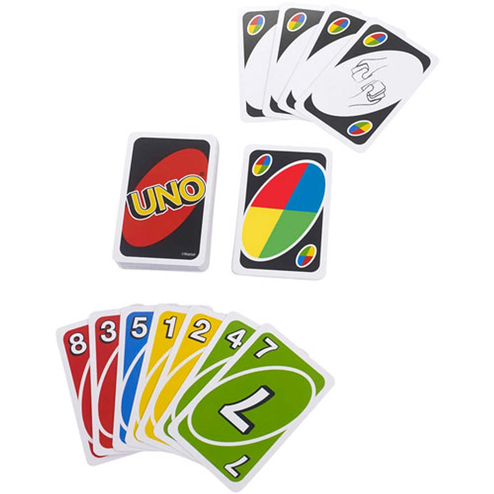 Jeu de cartes UNO de Mattel