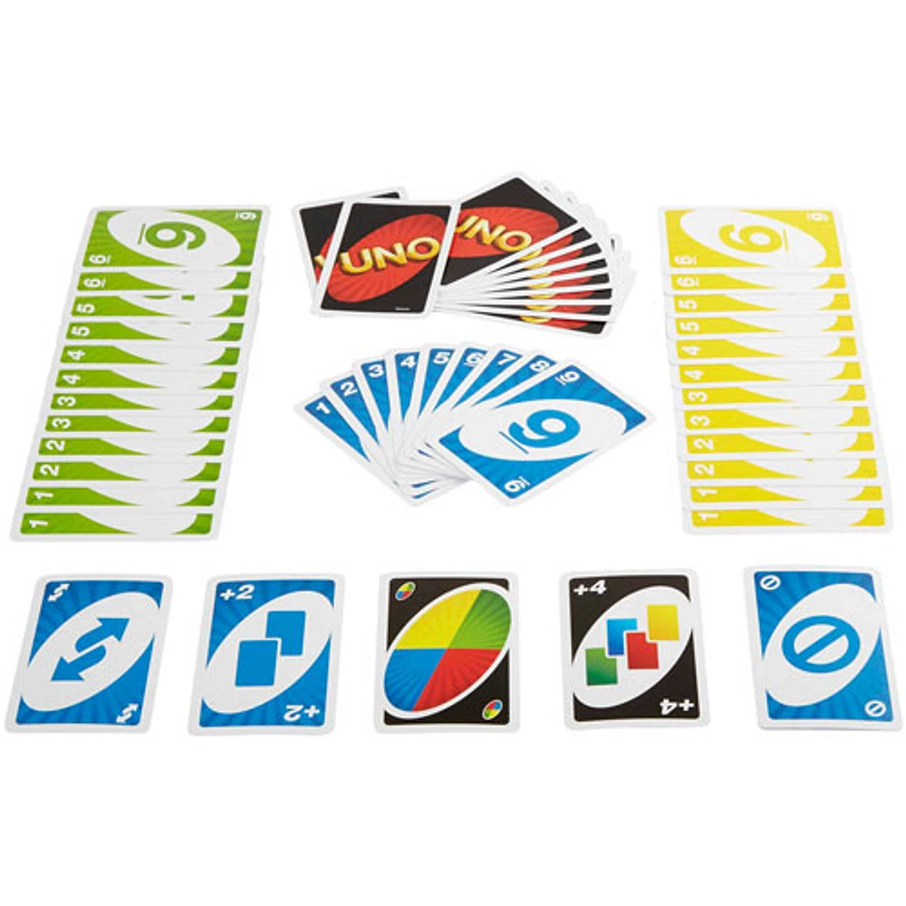 Jeu de cartes UNO de Mattel