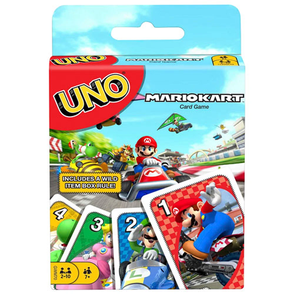 Mattel UNO Mario Kart Card Game