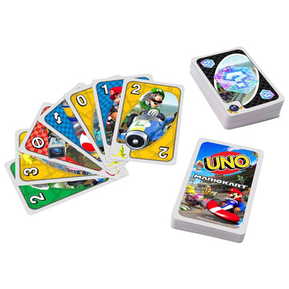 Mattel UNO Mario Kart Card Game