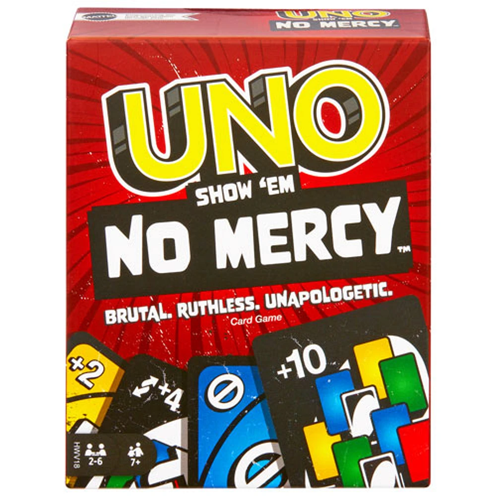 Mattel UNO Show 'Em No Mercy Card Game