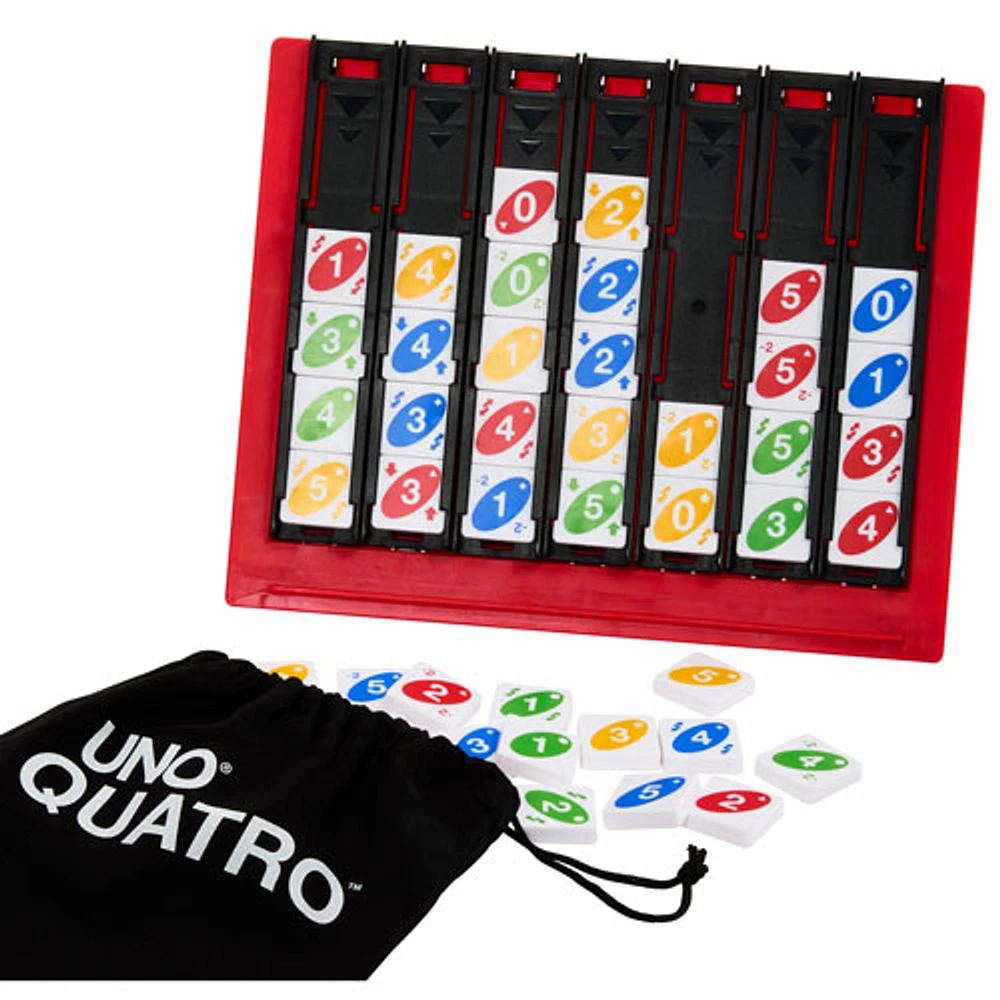 Mattel UNO Quatro Family Game